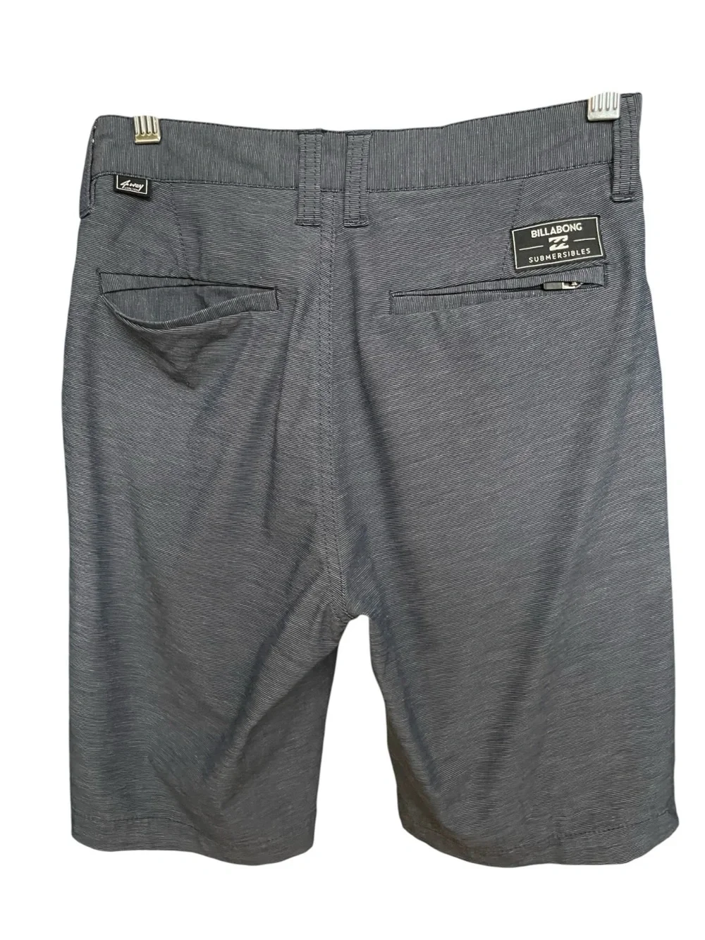 Billabong Crossfire Submersible Hybrid Board‎ Shorts Grey Stripe Boys 24